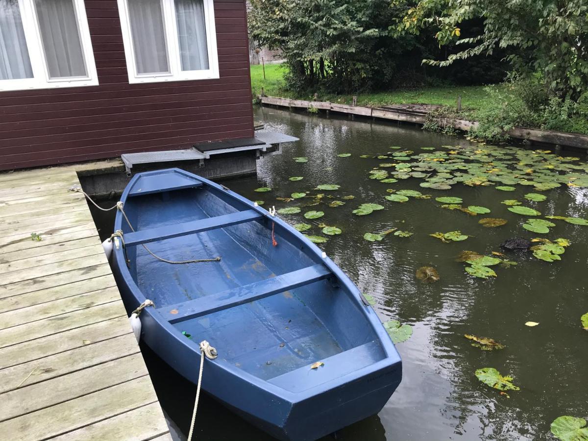 Houseboat Linquenda Villa Woubrugge Exterior photo